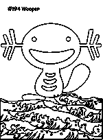 coloriage pokemon wooper